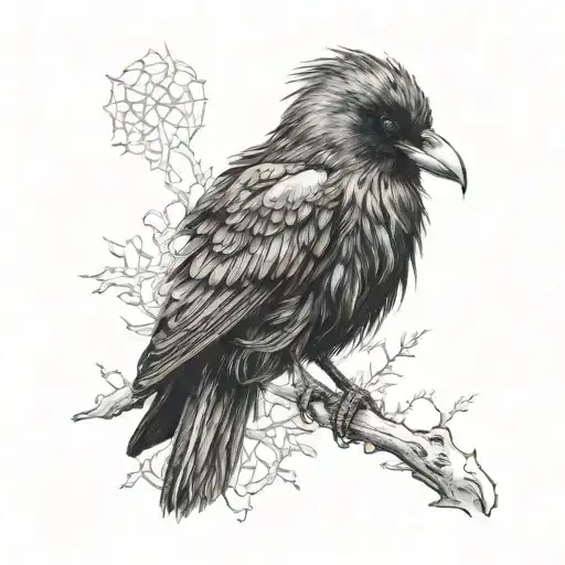 Hun Munin Raven