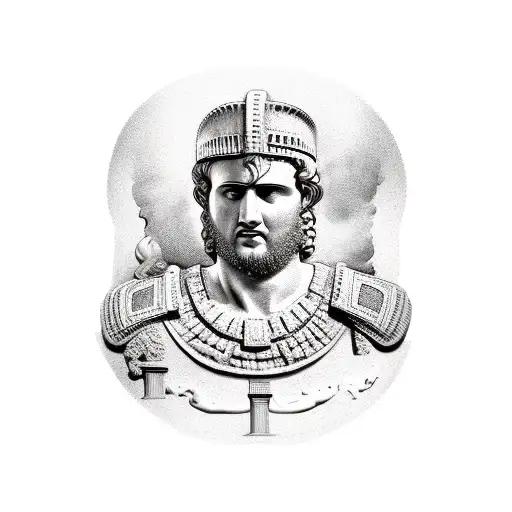 Roman History With Roman Numerals In The Middle