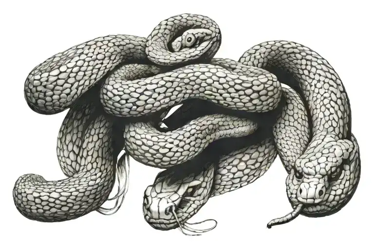 Snake Wrapped