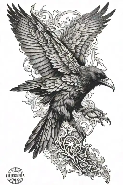 Hun Munin Raven