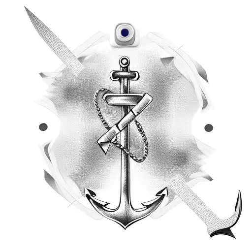 Anchor With Scissors