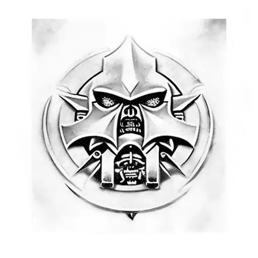 Warhammer 40K Battleship In A Realistic Style