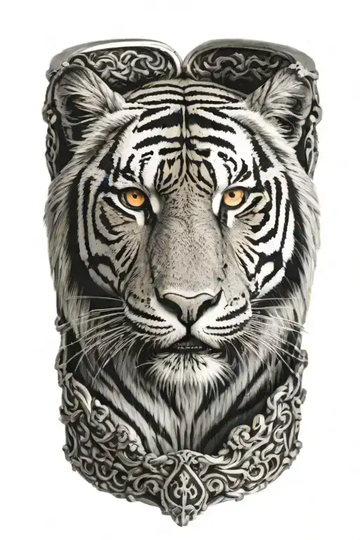 Bracelet With Tiger Face