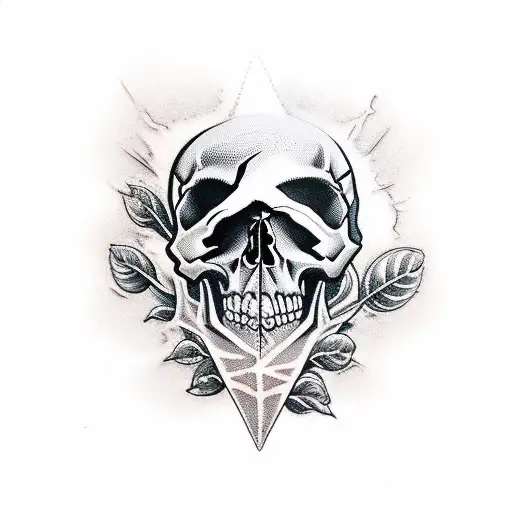 Skull Roses Welder Badasss