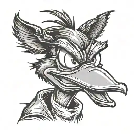 Daffy Duck As Scar Face