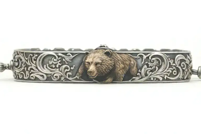 God Of The Seas Bracelet With Brown Bear
