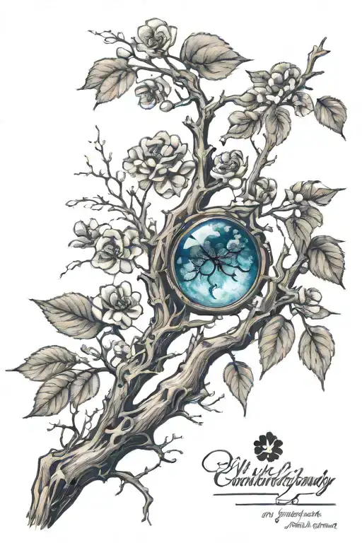 Withering Branch With Semicolon Incorporated