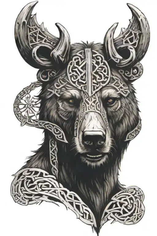 Bear Viking Runes