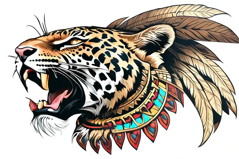 Aztec Jaguar Warrior