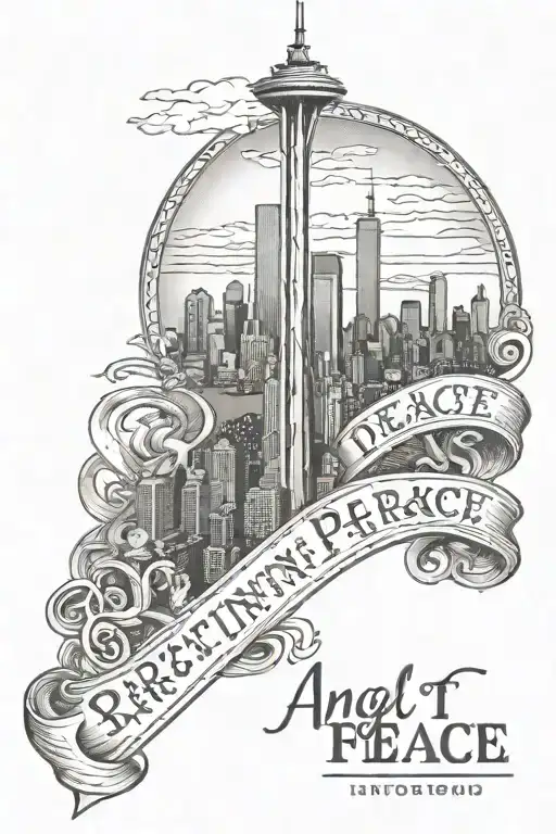 Angle With The Words Rest In Peace Tio Chris Flowers Underneath His Name And New York Skyline Behind