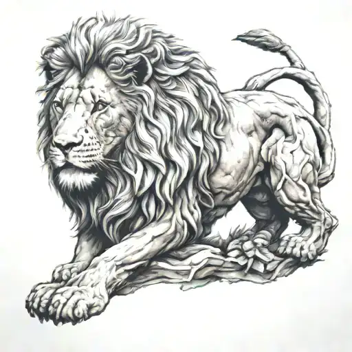 Statue Lion
