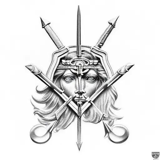 Sagittarius Roman Style