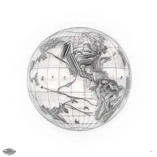 Atlas Holding Two Worlds