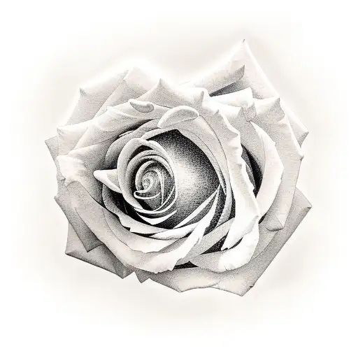 Rose And Clock And Heart