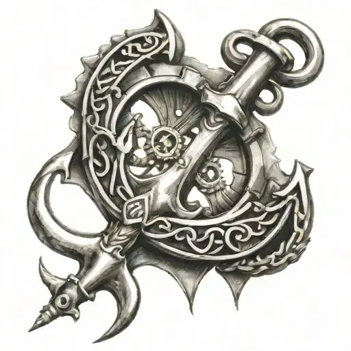 Steam Punk Anchor Hanging