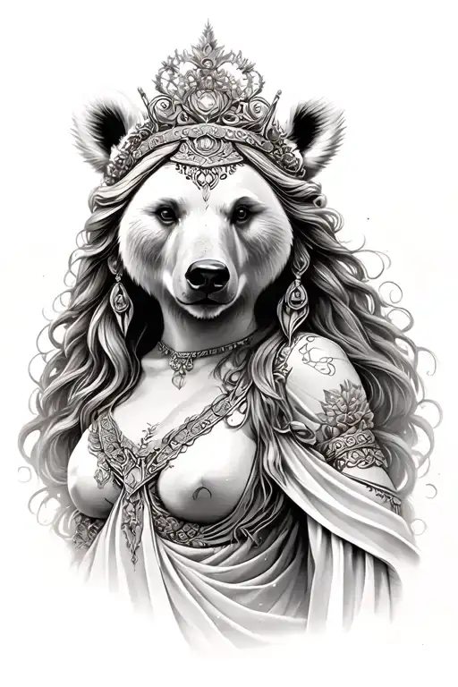 Artio Bear Goddess