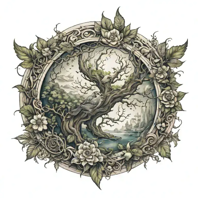 A Fantasy Theme Incorporating Nature