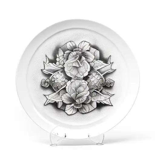 Plates Bunch Of Little Plates