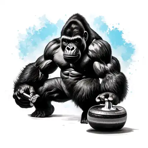 Gorilla Curling Dumbbell