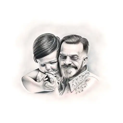 Mom And Dad With 2 Kids