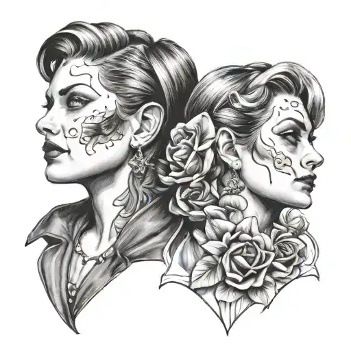 Gemini Two Face Women