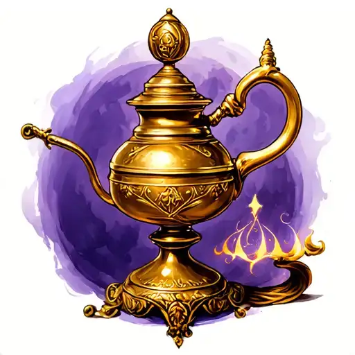 Disney Genie Lamp