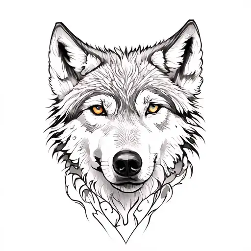 Sagittarius And Wolf