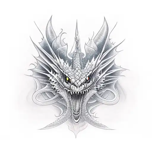 Dragon With 2 Kids Dragons