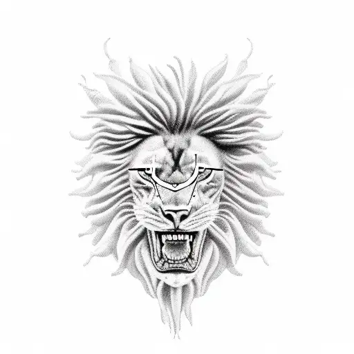 Crab And A Lion Super Powerful