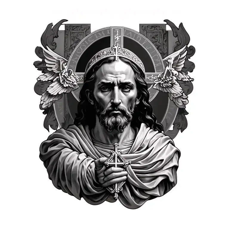 Catholic Right Arm Sleeve