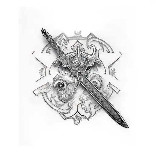 Thesius Swinging Sword