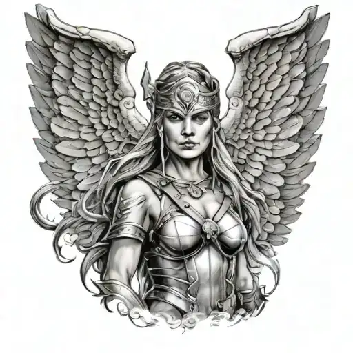 Valkyrie Warrior Woman