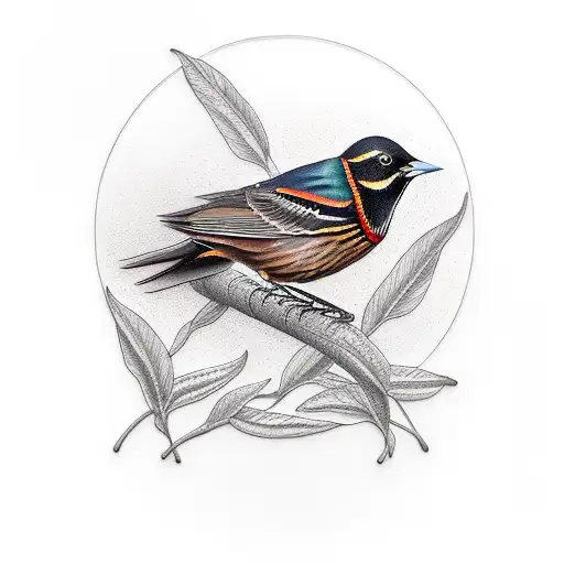 Redwing Blackbird Color