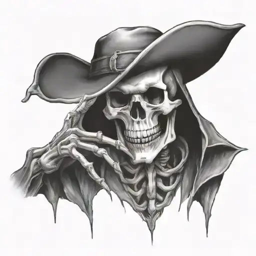 Evil Skeleton Takes Off His Mask