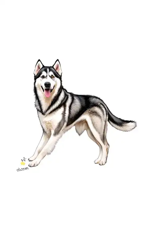 A Husky Dog
