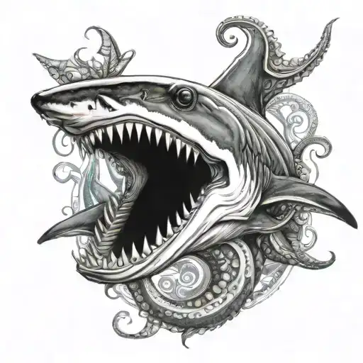 Shark Octopus