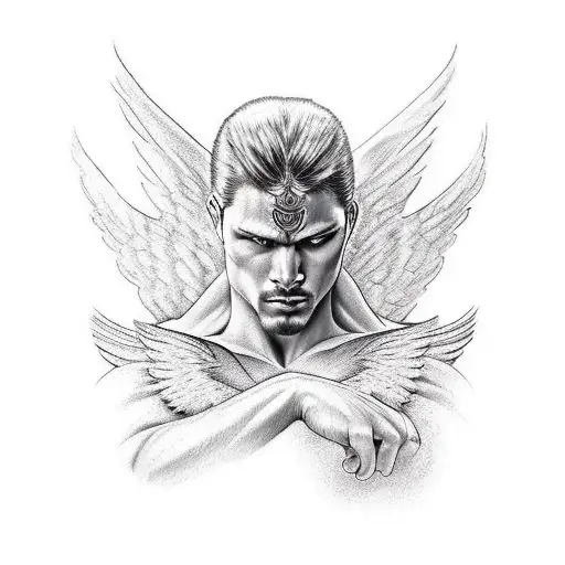 Angel Men Warrior