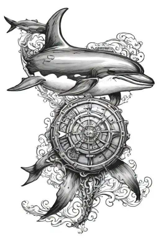 Submarine Dolphin Insignia