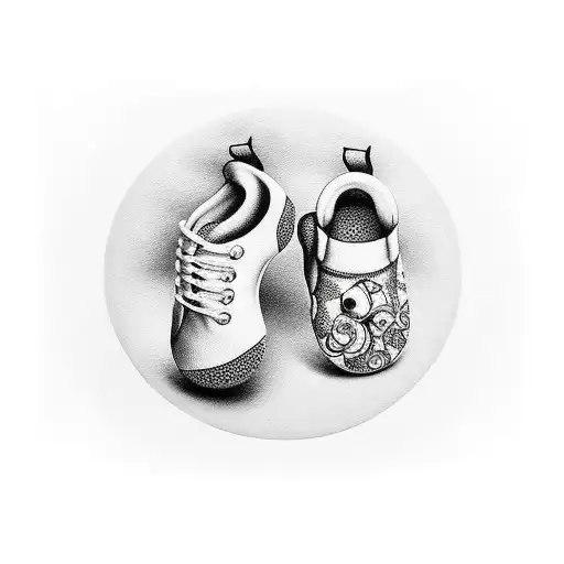 Baby Foot With Name Inside Lorenzo