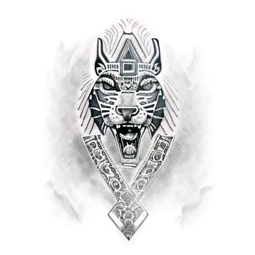 Aztec Jaguar Warrior