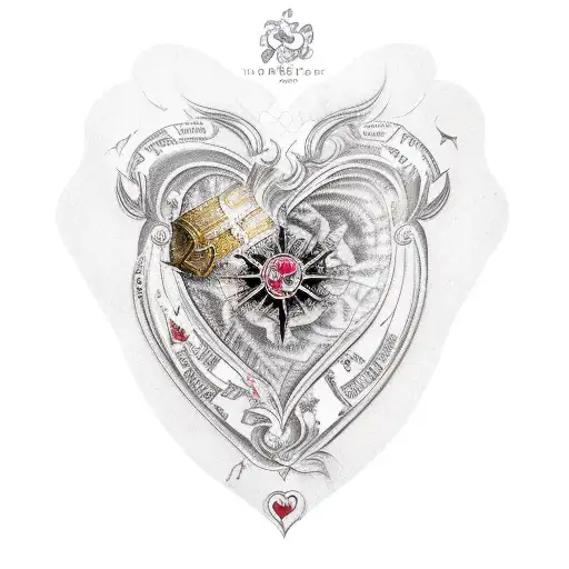 Treasure Map Of Love Passion Romance Pain Hate