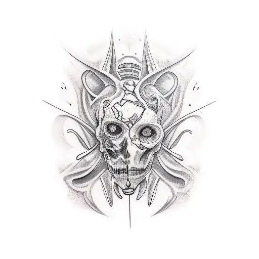 Crazy Lines With Blood