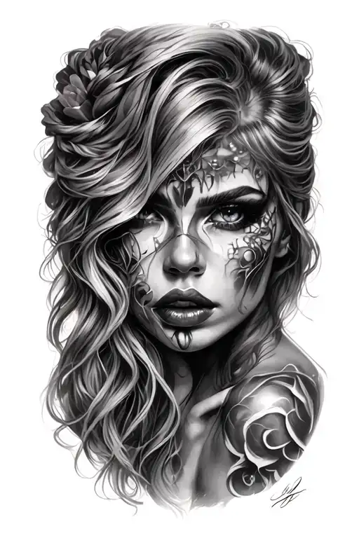 Face Woman Sexy Perverse Lust