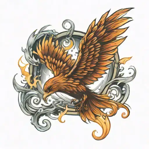 Fiery Phoenix Rising