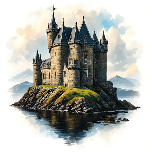Scottish Castle Surrounded