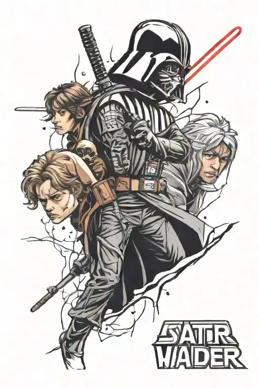 Darth Vader And Anakin Skywalker And Naruto And Spiderman