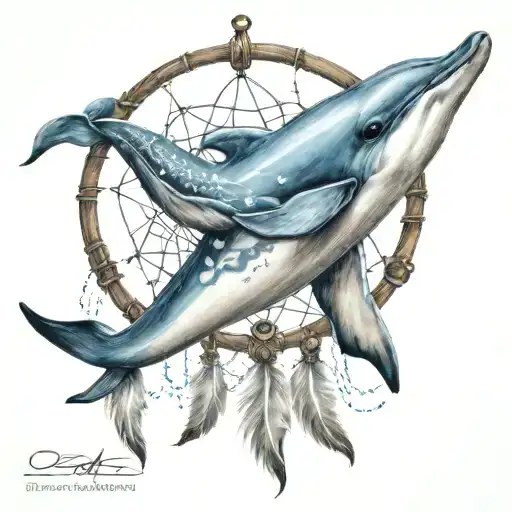 Dolphin Based Dreamcatcher