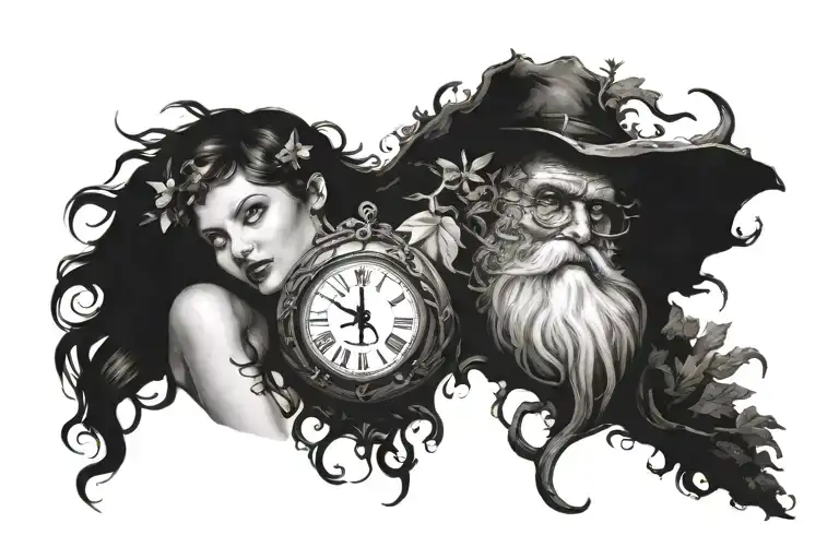 Father Time And Mother Nature