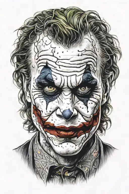 The Joker Heath Ledger