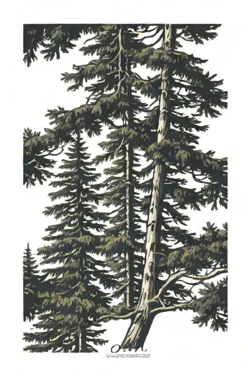 Fir And Beech Forest
